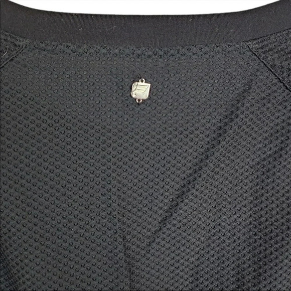 Fabletics Lana Black Cinched Waist Long Sleeve Size Large - Picture 9 of 11